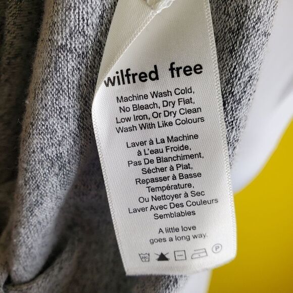 Aritzia Wilfred Esther Basic T-Shirt Dress Gray Size XS - Picture 10 of 10